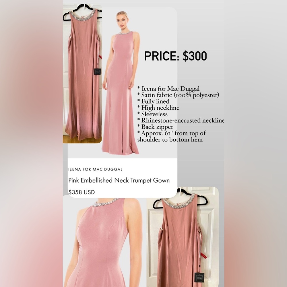 Mac Duggal Formal Gown. Brand new
